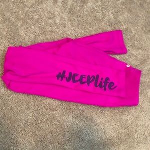JeepLife Hot pink/ Magenta 90 degrees leggings